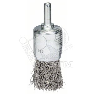 Щетка кистевидная 6мм 0.3x25мм витая нержавеющая сталь (2.608.622.127) - BOSCH