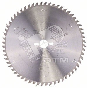 Expert for Laminated Panel Настольные или Форматные 303x30x3.2/2.2 60T Concave Tip pos - BOSCH