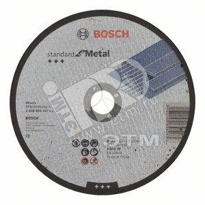 Круг отрезной Standard по металлу 180х3мм Standard for Metal прямой (2.608.603.167) - BOSCH