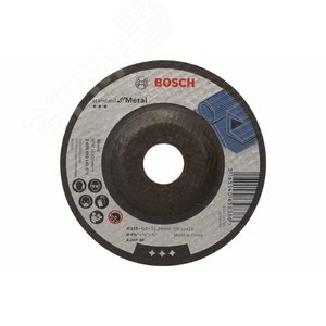 Обдирочный круг Standard по металлу 115 х 6мм, вогнутый | 2608603181 | BOSCH - BOSCH