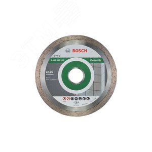 Алмазный диск Standard for Ceramic125-22,23, 10 шт в уп. - BOSCH