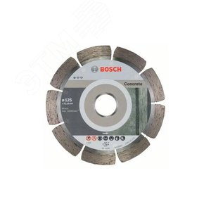 Алмазный диск Standard for Concrete 125х22.23 мм по бетону 10 шт | 2608603240 | BOSCH - BOSCH
