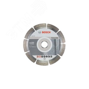 Алмазный диск Standard for Concrete 150х22.23 мм по бетону 10 шт | 2608603241 | BOSCH - BOSCH