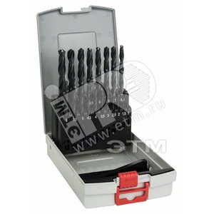 Набор сверл Pro Box HSS-R 1–10мм (19шт) (2.608.587.012) - BOSCH