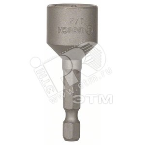 Торцовый ключ 1/2, хвостовик 1/4 HEX - BOSCH