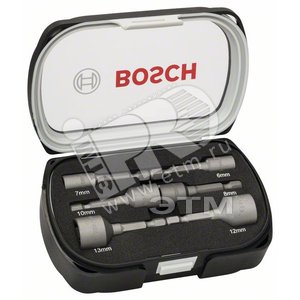 Набор 6 торц ключей 6-13 мм - BOSCH
