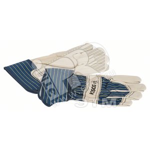 Перчатки защитные из бычьей кожи GL FL 11 (10 пар) (2607990111) - BOSCH