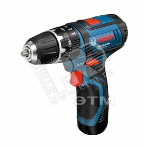 Дрель-шуруповерт аккумуляторная ударная Li-Ion GSB 10.8-2-LI (0.601.9B6.906) - BOSCH