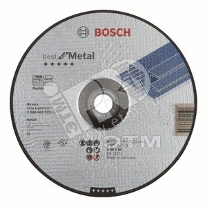 Круг отрезной Best по металлу 230x1.9 вогнутый (2.608.603.523) - BOSCH