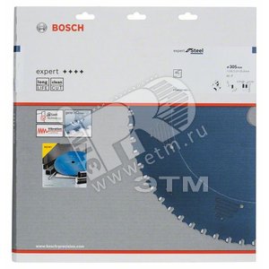 ЦИРКУЛЯРНЫЙ ДИСК 305x25,4 60 CONSTRUCT - BOSCH