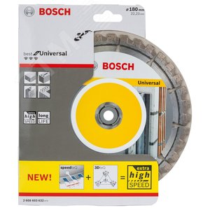Алмазный диск Best for Universal180-22,23 - BOSCH