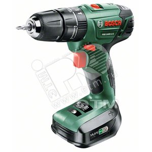 Дрель-шуруповерт аккумуляторный ударная PSB 1440 LI-3 (0.603.9A3.220) - BOSCH