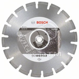 Алмазный диск Standard for Asphalt300-20 - BOSCH