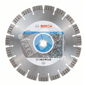 Алмазный диск Best for Stone300-25.4 - BOSCH