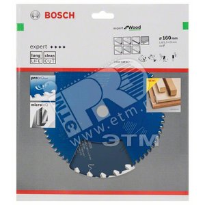 Цирк диск Expert for Wood 160x20x1.8/1.3x24T - BOSCH