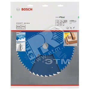 Цирк диск Expert for Wood 330x30x3.5/2.2x40T - BOSCH