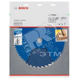 Цирк диск Expert for Wood 335x30x3/2.2x40T - BOSCH