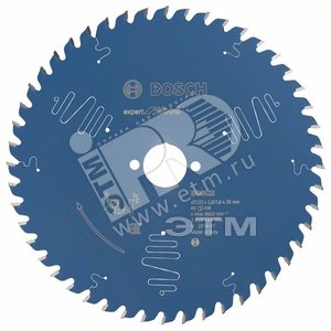 Цирк диск Expert for Wood 220x30x2.6/1.6x48T - BOSCH