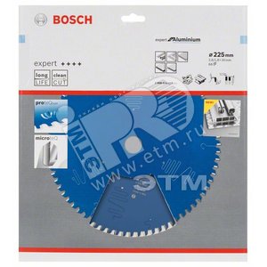 Диск циркулярный 225x30x2.6/1.8x68T (2.608.644.118) - BOSCH