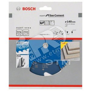 Цирк диск Expert for FiberCement 140x20x1.8/1.3x4T - BOSCH