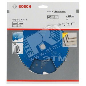 Цирк диск Expert for FiberCement 160x20x2.2/1.6x4T - BOSCH