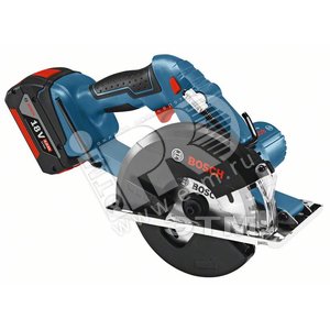 Дисковая пила аккумуляторная по металлу Li-ion 18В GKM 18 V-LI | 06016A4001 | BOSCH - BOSCH
