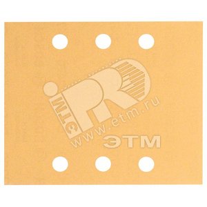 10 шлифлистов Best for Wood+Paint 115x140 6отверстий K40-180 - BOSCH