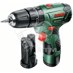 Дрель-шуруповерт акк. ударная PSB 10,8 LI-2 (2 акк - BOSCH