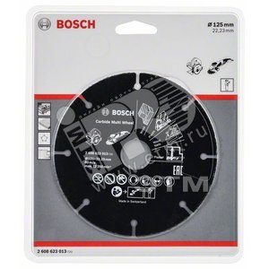 Отрезной круг по дереву для УШМ 125 мм | 2608623013 | BOSCH