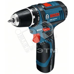 Аккумуляторная дрель-шуруповерт GSR 12V-15 в кейсе | 0601868122 | BOSCH - BOSCH