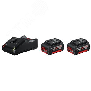 Базовый комплект Bosch - 2акк. x GBA 18V 4.0 Ач + - BOSCH