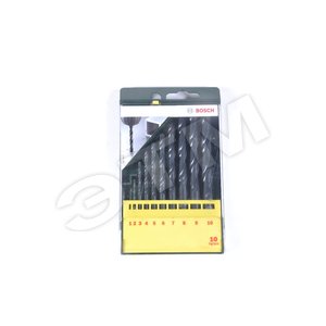 Набор сверл HSS-R 10 шт D1-10 (акц.) | 2607019442 | BOSCH - BOSCH