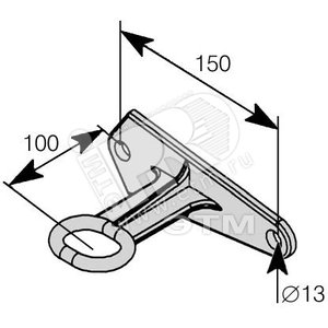 Кронштейн CS 10W2 - SICAME