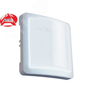 Светильник светодиодный диммируемый ДБП Эконом-ЖКХ LED, 6Вт, 670Лм, CRI80, с автоматическим уменьшением яркости на 75% в тишине, антивандальный с защитой от краж, IP20, 5000К - фото 2