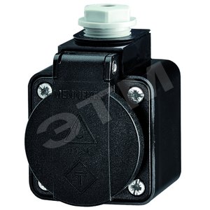 Pозетки наст. 16A2п.+з 230B SCHUKO IP44 - Mennekes