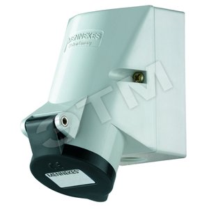 Роз-ка настен. 16А 3Р+E IP44 106 MENN