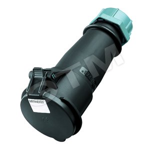Розетка кабельная 32А 6P+E IP44 переносная AM-TOP - Mennekes