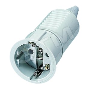 Роз-ка каб 16А 2Р IP20 перен.  10752 MENN - Mennekes