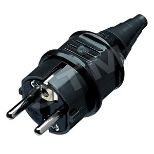 Вилка кабельная 16А 2Р+Е IP44 (10754) - Mennekes