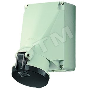Розетка настенная 63А 3Р+E IP44 - Mennekes
