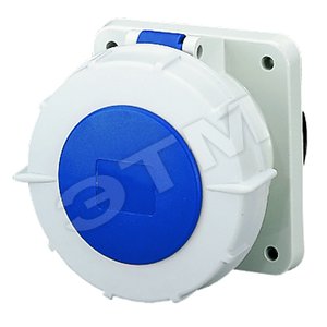 Розетка кабельная 63А 2Р+E IP67 панельная - Mennekes