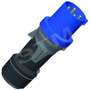 Вилка каб 63А 3Р+E IP44  PowerTOP 13105 MENN - Mennekes