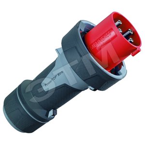 Вилка кабельная 125А3Р+E IP67 PowerTOP (13219) - Mennekes