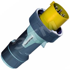 Вилка кабельная 125А3Р+N+E IP67 PowerTOP