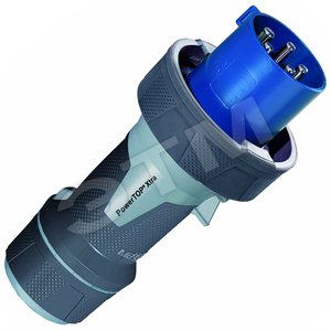 Вилка каб 125А3Р+N+E IP67  PowerTOP 13224 MENN - Mennekes