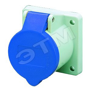 Розетка панельная 16А 3Р+E IP44 TwinCONT (1352) - Mennekes