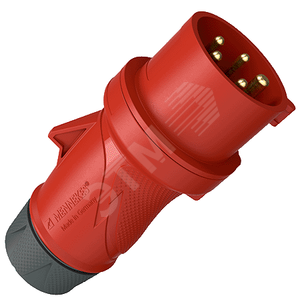 Вилка каб 16А 3Р+N+E  IP44 перен. PowerTOP Xtra 13522 MENN - Mennekes