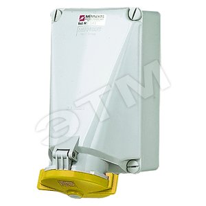 Розетка настенная 125А3Р+N+E IP67 - Mennekes
