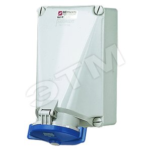 Розетка настенная 125А3Р+N+E IP67