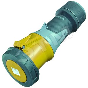 Розетка кабельная 63А 3Р+E IP67 переносная PowerTOP - Mennekes
